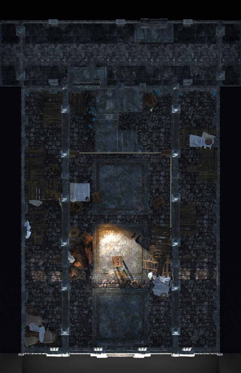 “What happened...?” - “Does the attacker return to the spot?" - crime scene and the night before, 11x17 - (2x2 map[s] and visuals)