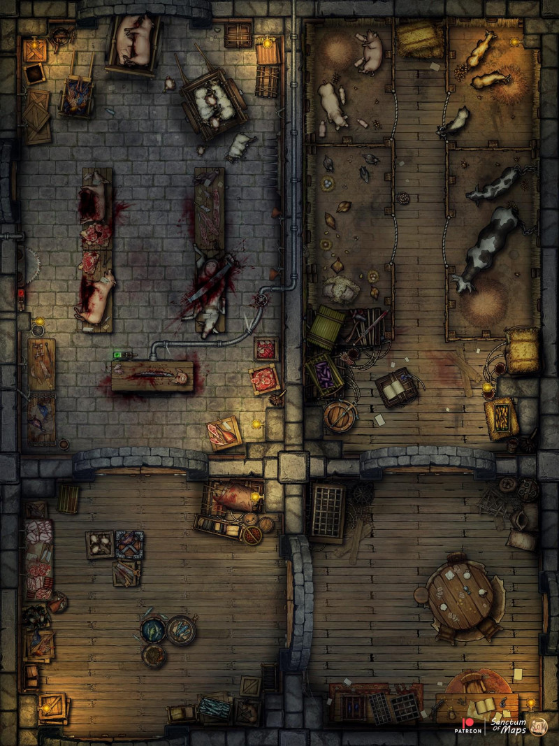 Slaughter House - Slaughterhouse - Dark - 20x27