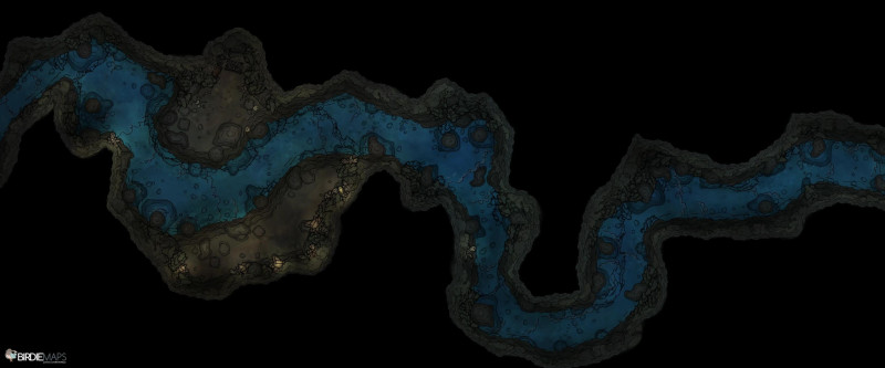 River Cave - [48x20]