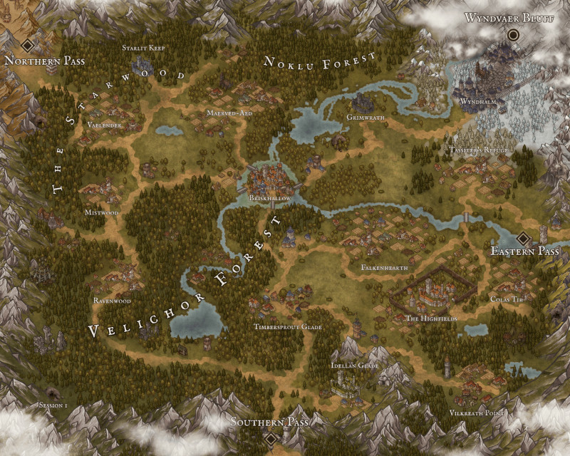The Obsidian Valley (After & Before)