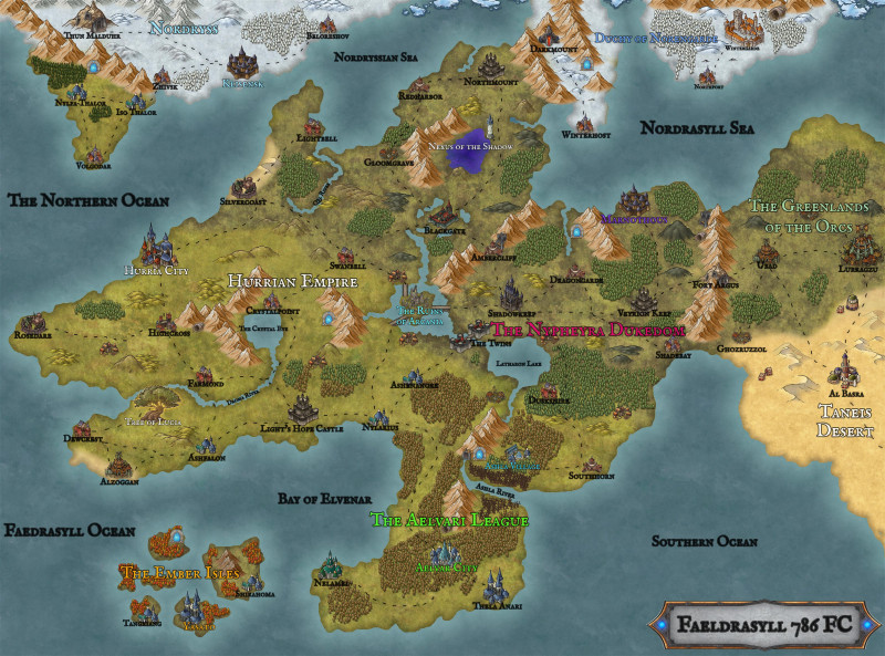 My main continent