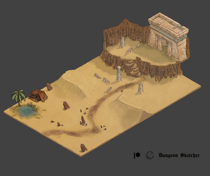Isometric Bundle for vttrpg - batch 2 !
