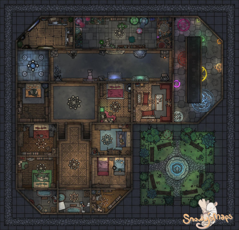 [30x30] Dorm House First Night