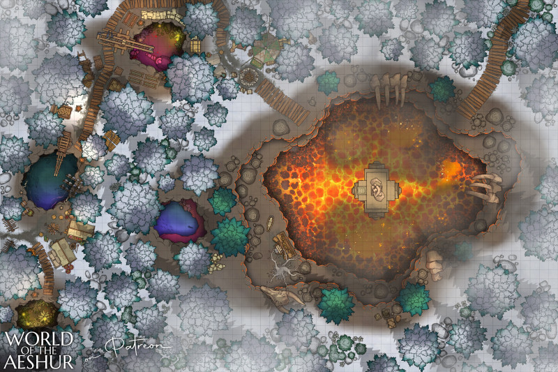 An entrance to a hidden sanctuary - [60x40]