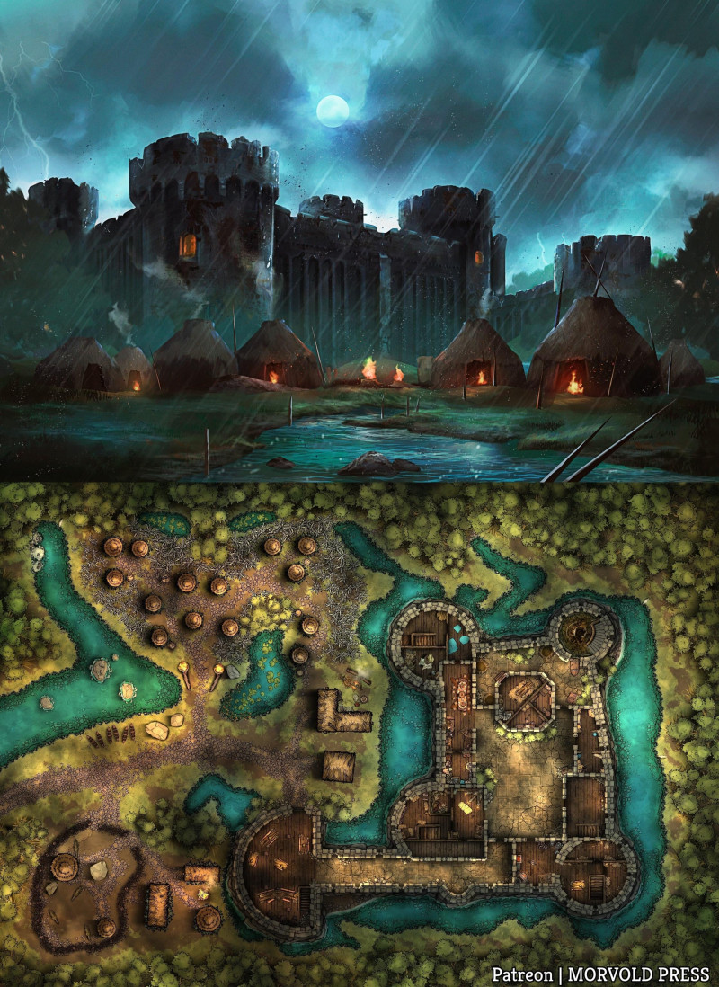 Castle Naerytar | 3 Levels [130 x 90]