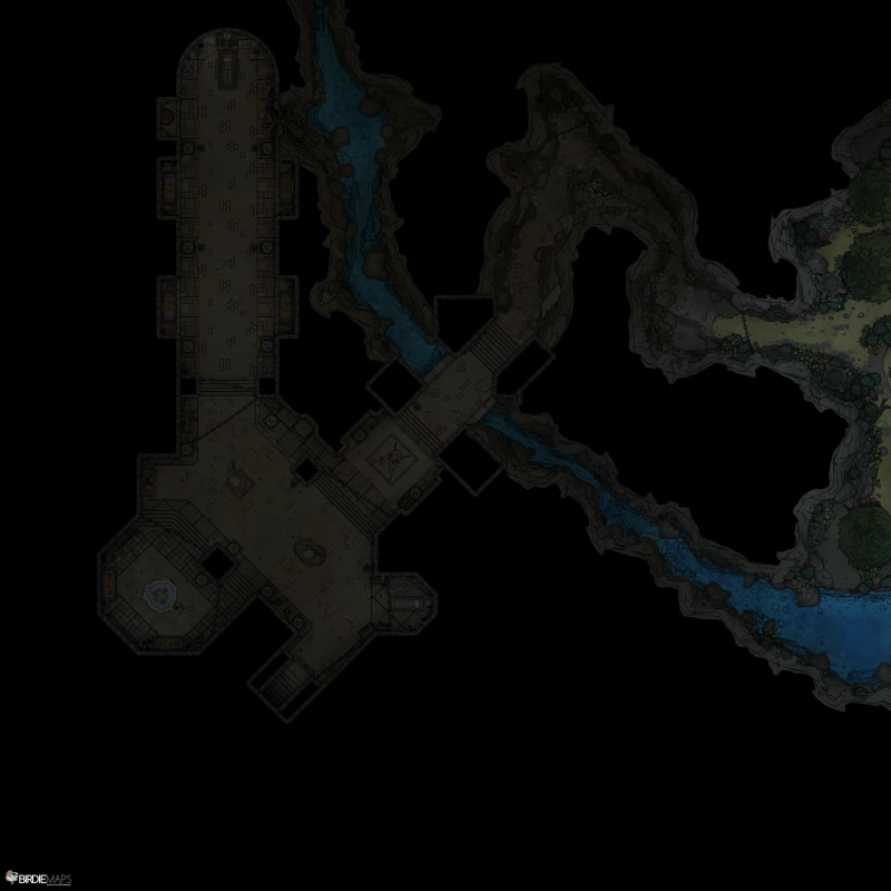 Mountain Crypt [45x45]