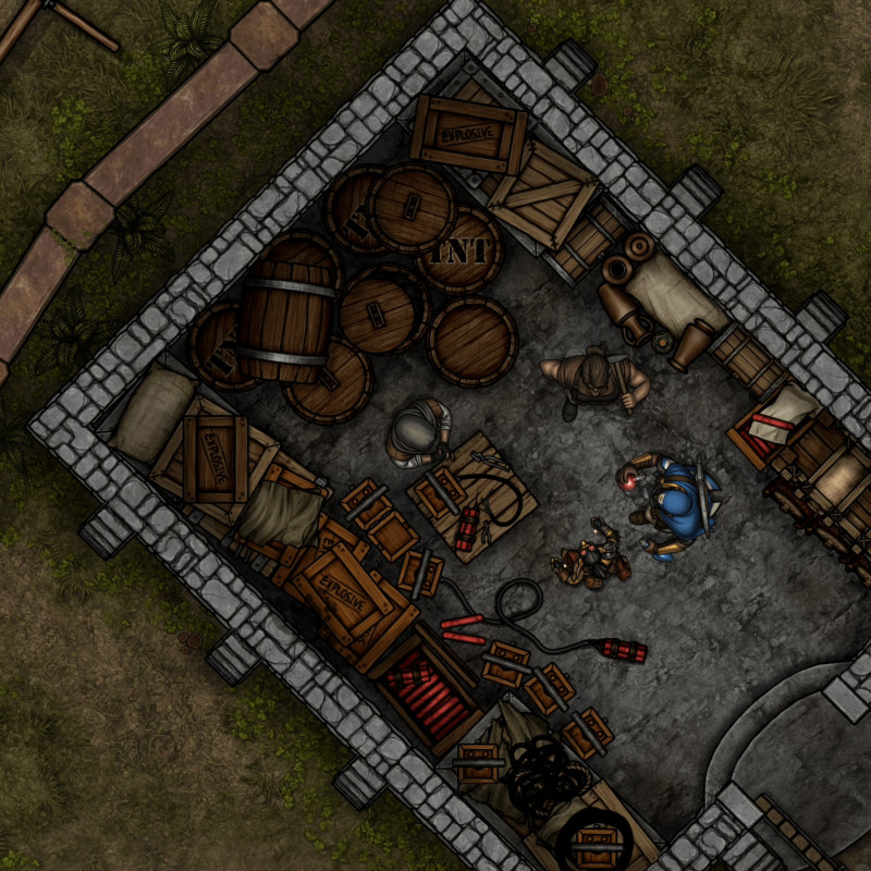 [OC] Prospector's Guild 40x33 by Forgotten Adventures