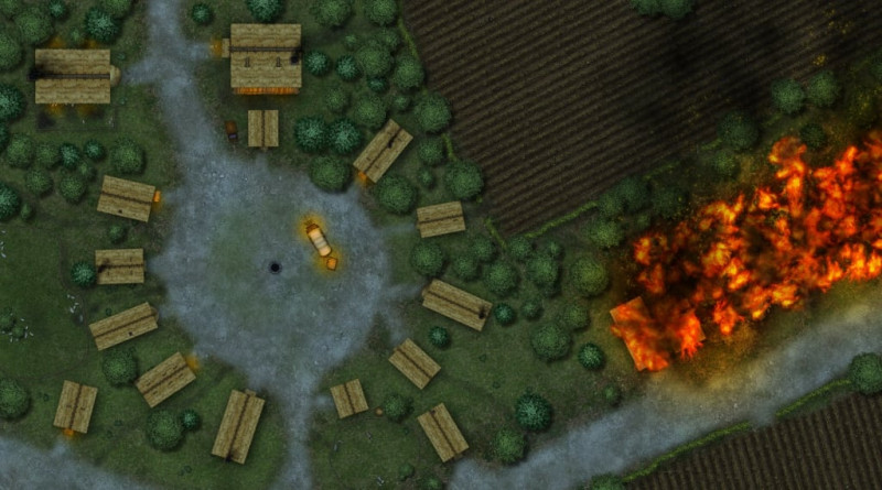 The small village of Wilthearth Burns! Links to HD