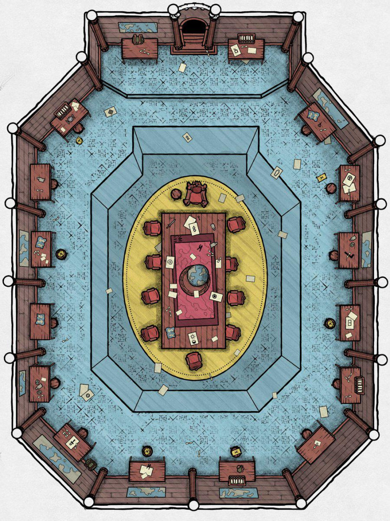 The Royal Map Room