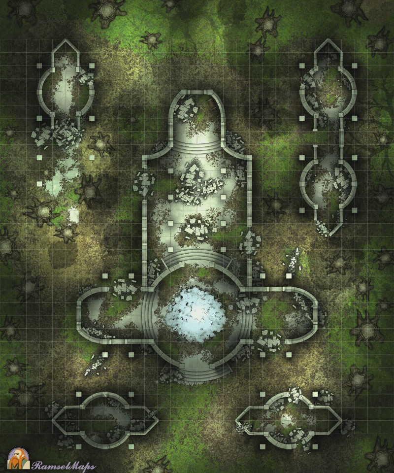 Elven Ruins [36x30] (Seethrough Canopy)