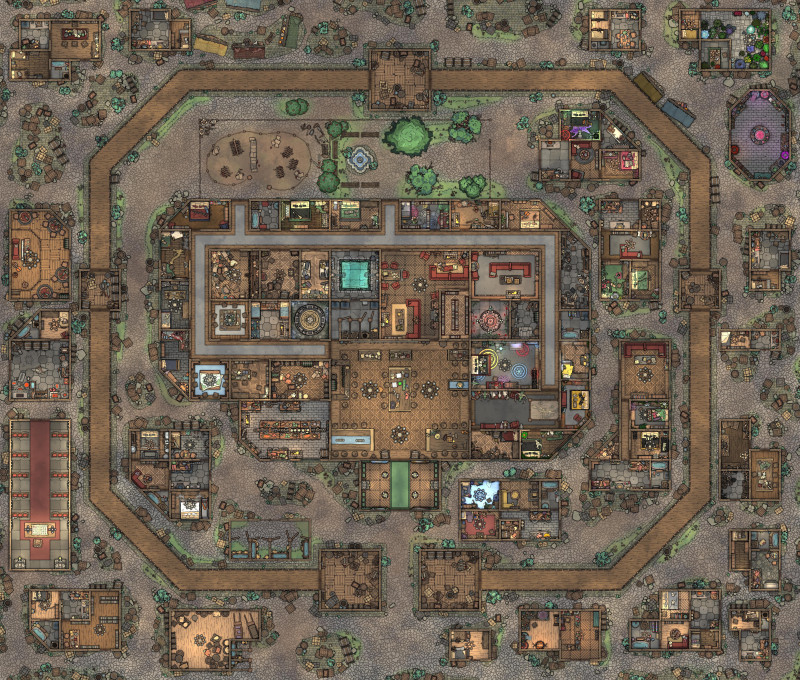 FULL FREE Battlemap Library (1000+ Maps, 4 years Snowy's Maps Anniversary) + VTT Modules