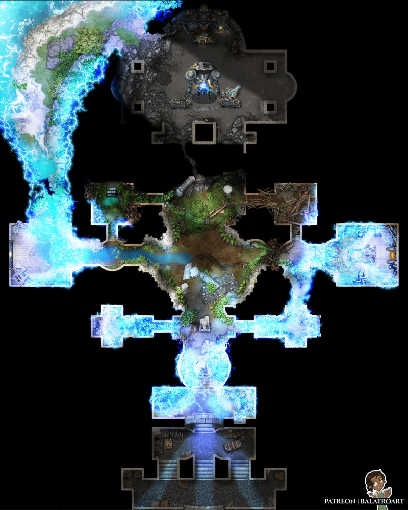 When you delved into the hidden dungeon below the academy you realized It wasn't the academy that had changed after the pulse- but you- transported into the far future.