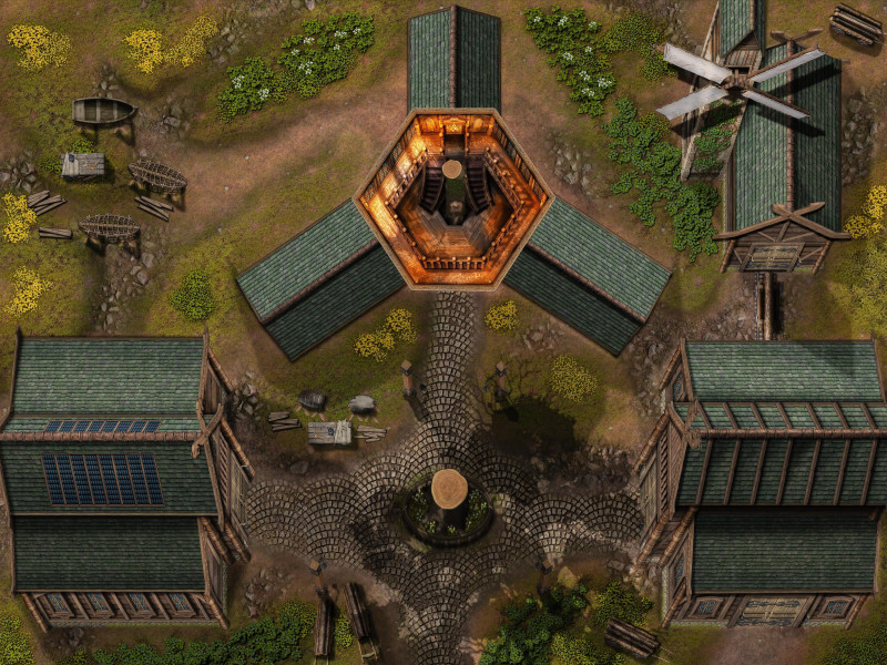 Carpenter's Guildhall Map | 40x30