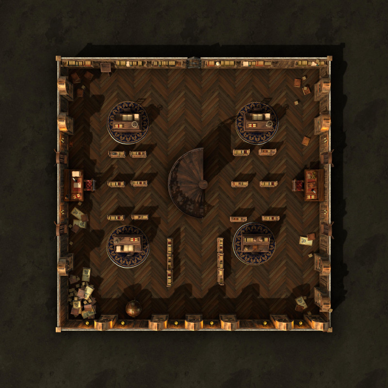 Grab a book or get attacked by cultists? FREE MAP