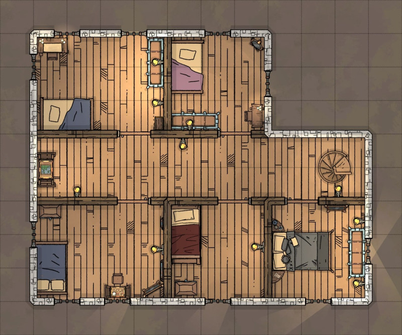 First time trying out DungeonDraft