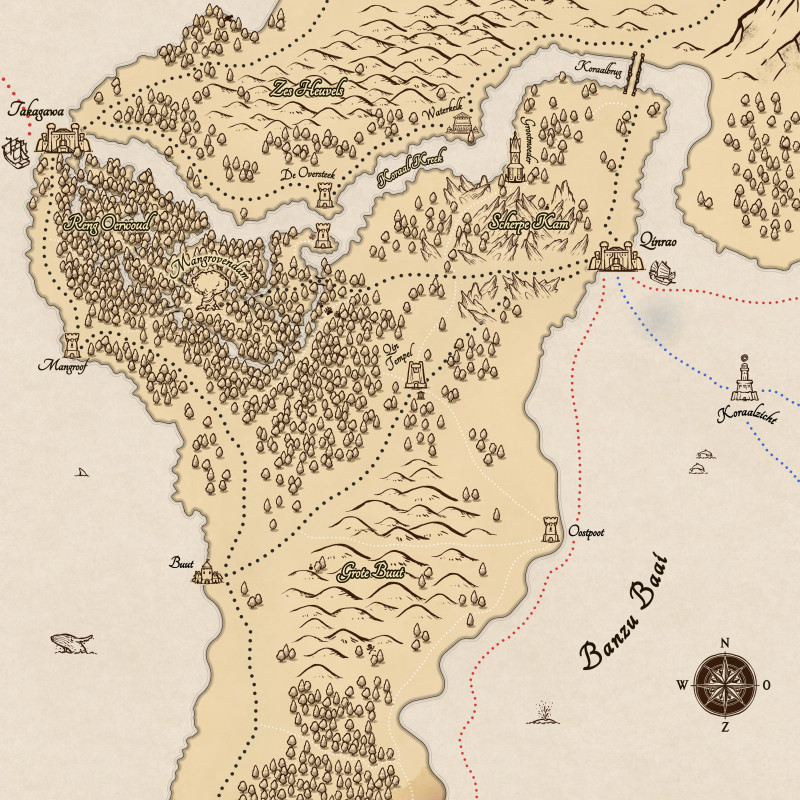 Qin region (names in dutch)