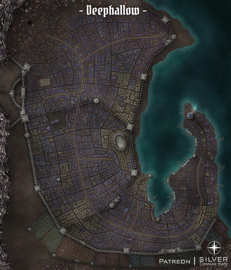The Underdark City of Deephallow