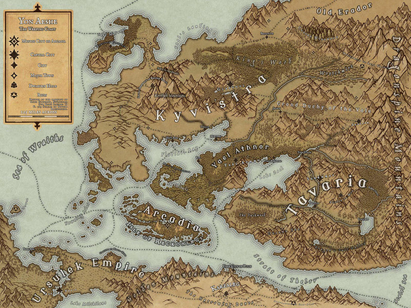 Yon Aeshe, the Weeping Coast