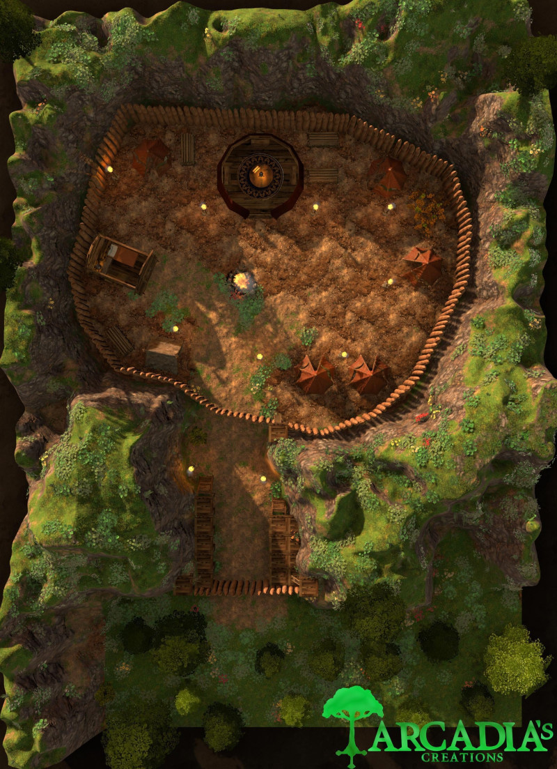 Hidden Vale/Goblin Mountain Hold [29x40]
