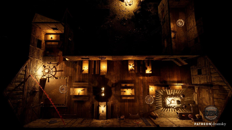 Rural Tavern - Cozy Animated Tavern Battlemap for D&D / Pathfinder