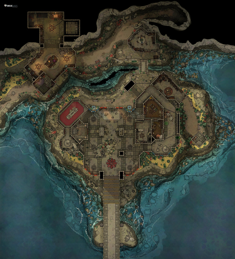 FULL FREE Battlemap Library (1000+ Maps, 5 Years BirdieMaps) + VTT Modules