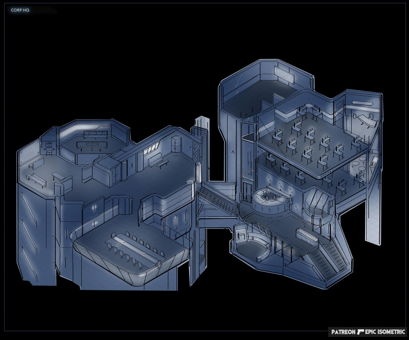 Corp HQ - Epic Isometric