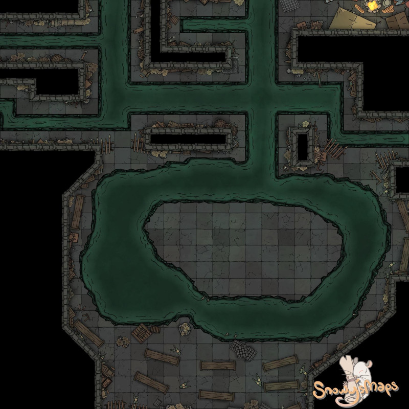 [25x25] Sewer Arena