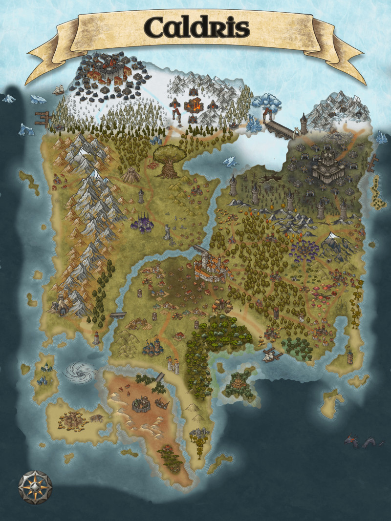 Looking for feedback on my first world map!