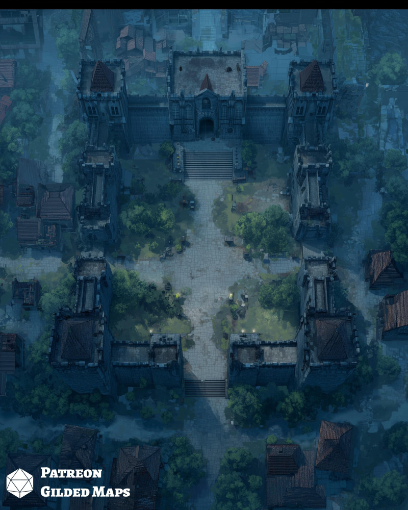 Gothic City Battlemaps