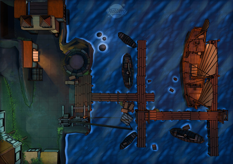 Ceotakh, New Port, pier three