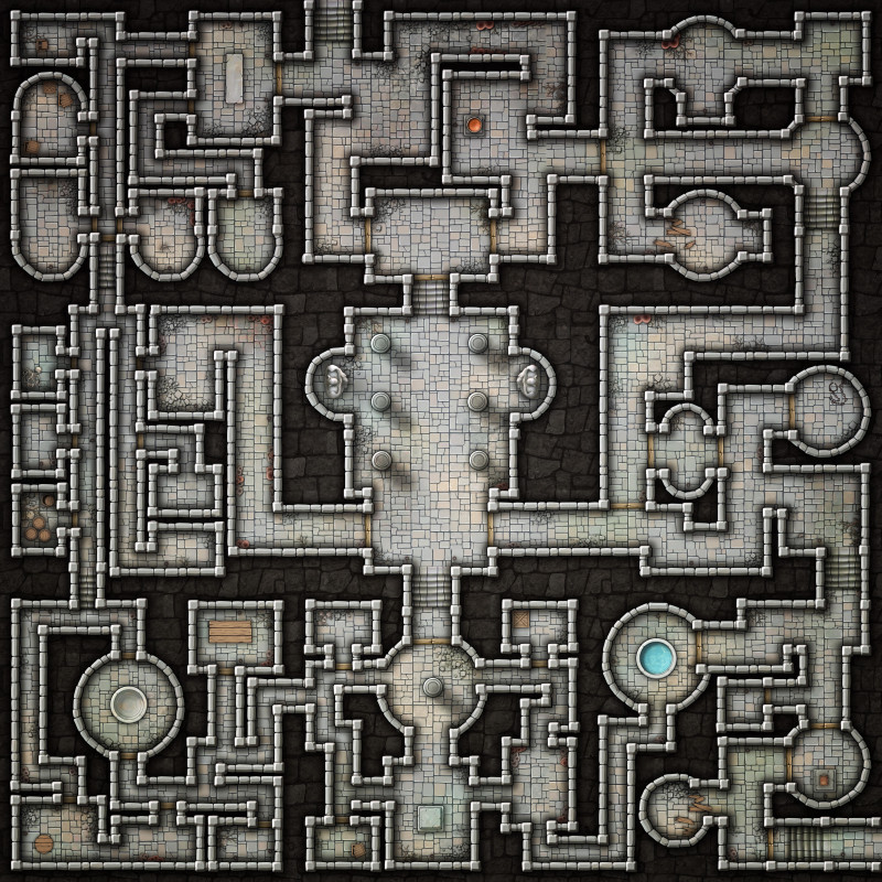 Just a dungeon 45 x 45 [OC] Free