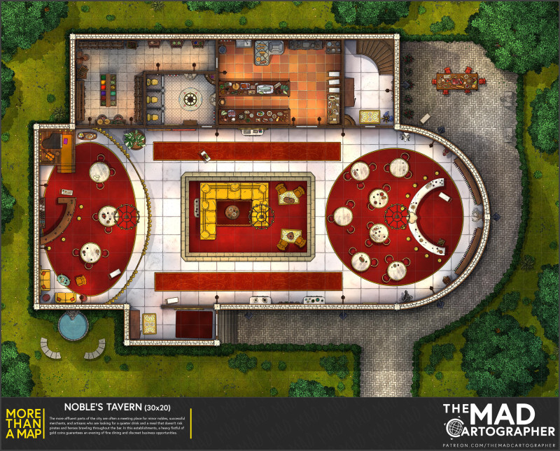 [30x20] More Than a Map: Noble Tavern