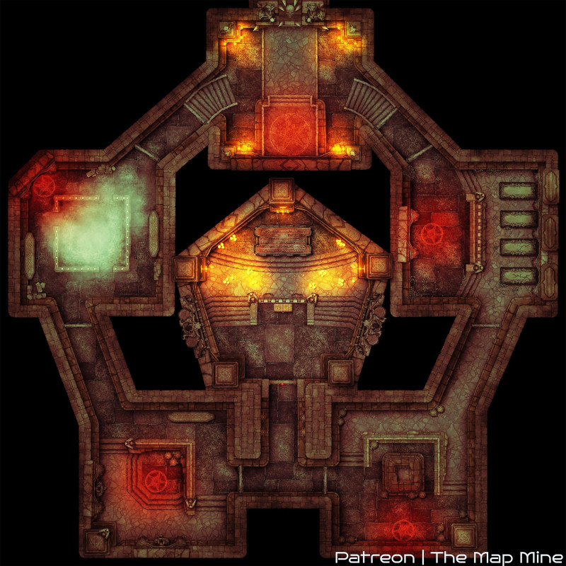 Occult Dungeon [40x40]