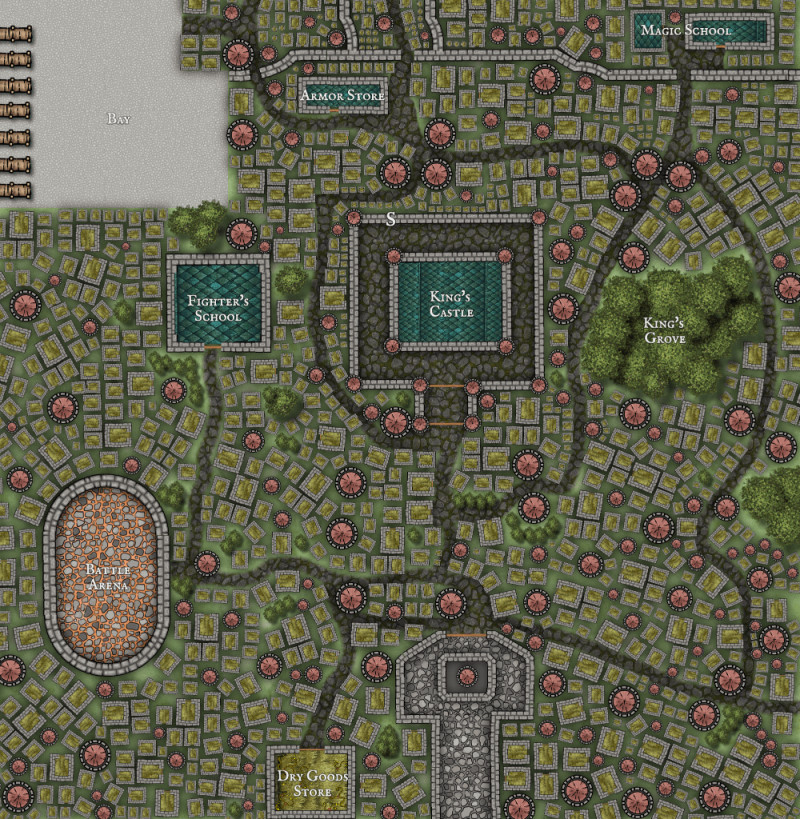 Commissioned City Map