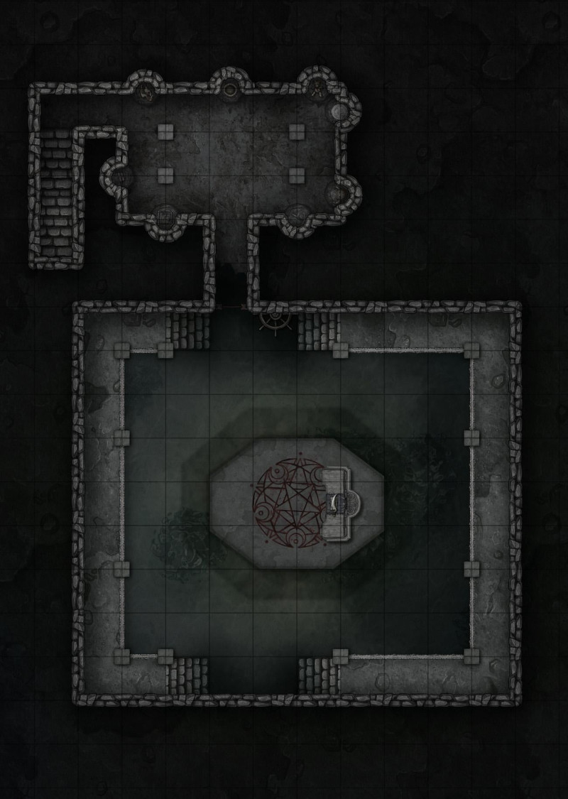 Death House Maps - Based on "Revised and Streamlined" by RedcapPress