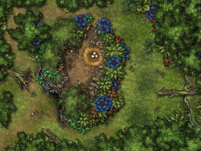 Den of the beast [40 x 30] (4 variants)