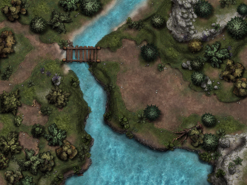 Riverbend [40x30] - 5 unique variations