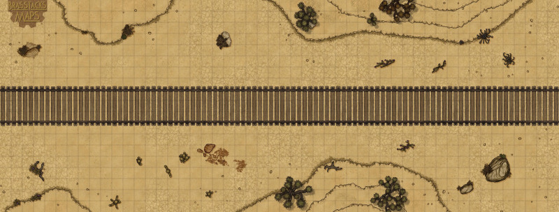Seamless Railway Scenery