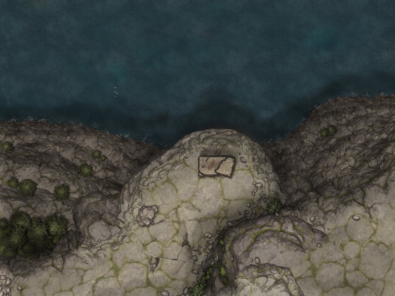 Cliffside ritual site & Bandit Ambush Battlemaps