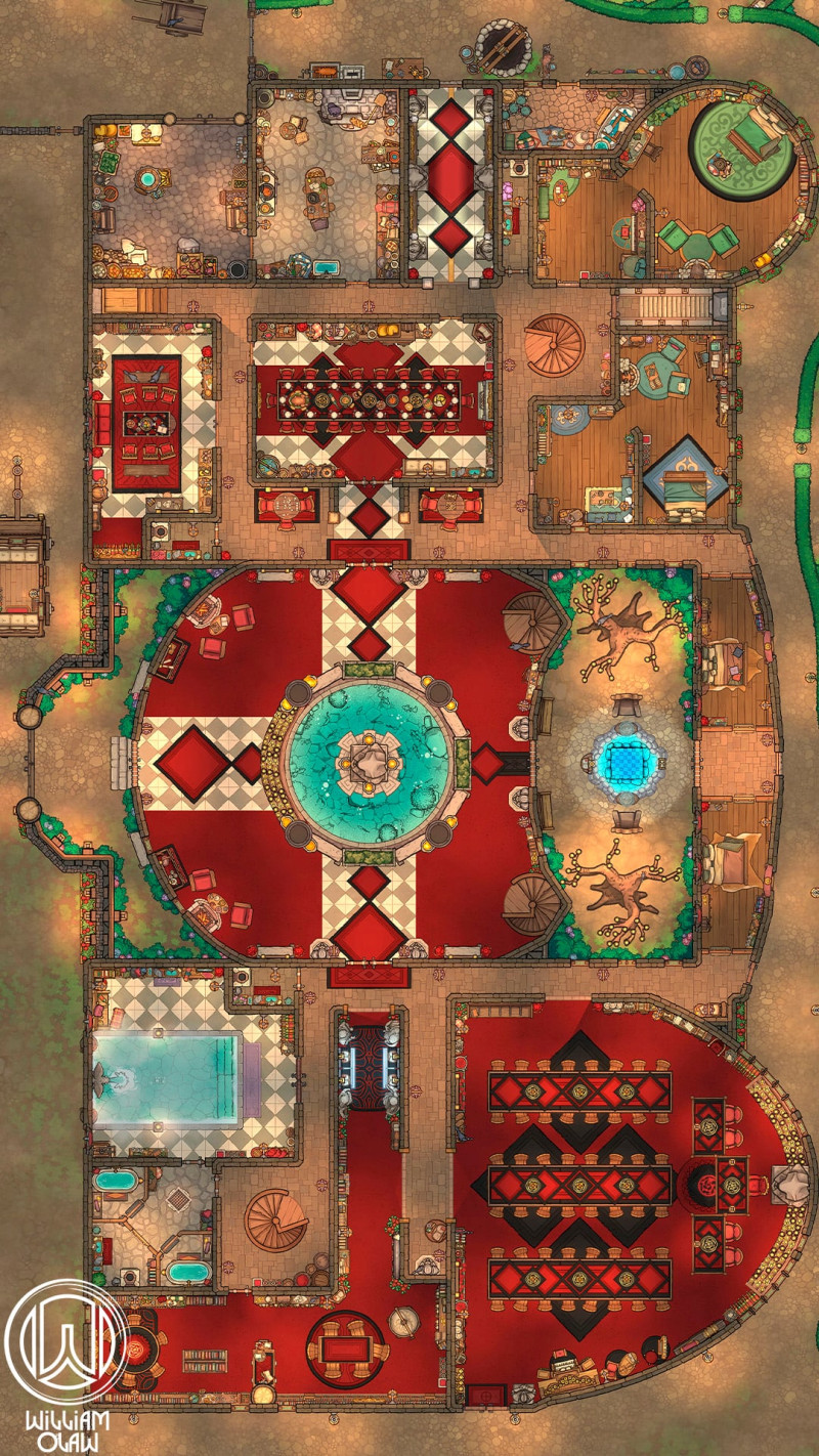 Raven's County Vampire Mannor, a full dungeon for a one-shot!