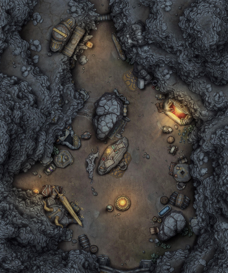 Deep Cave [20x24] - 5 unique variations