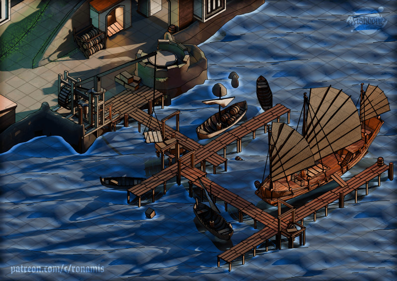 Ceotakh, New Port, pier three