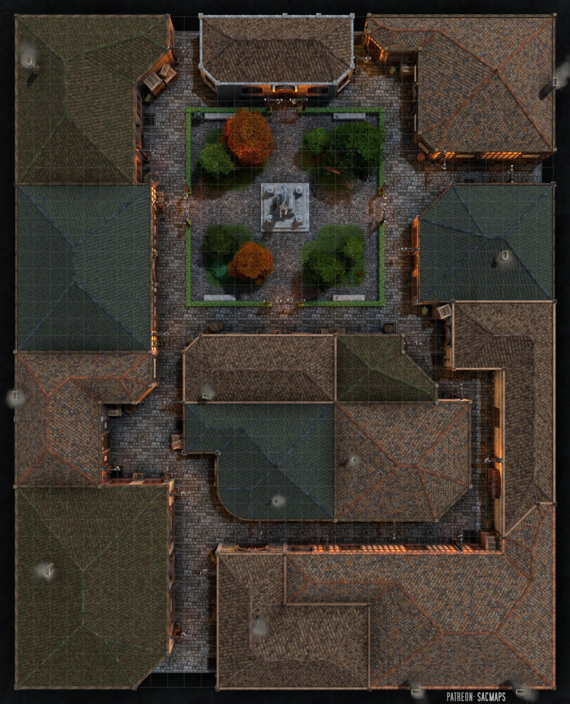 You know these alleys like the back of your hand. Trouble is, so do your enemies... ALLEYWAY AMBUSH (34x42) - free day & night maps + hundreds more freebies.