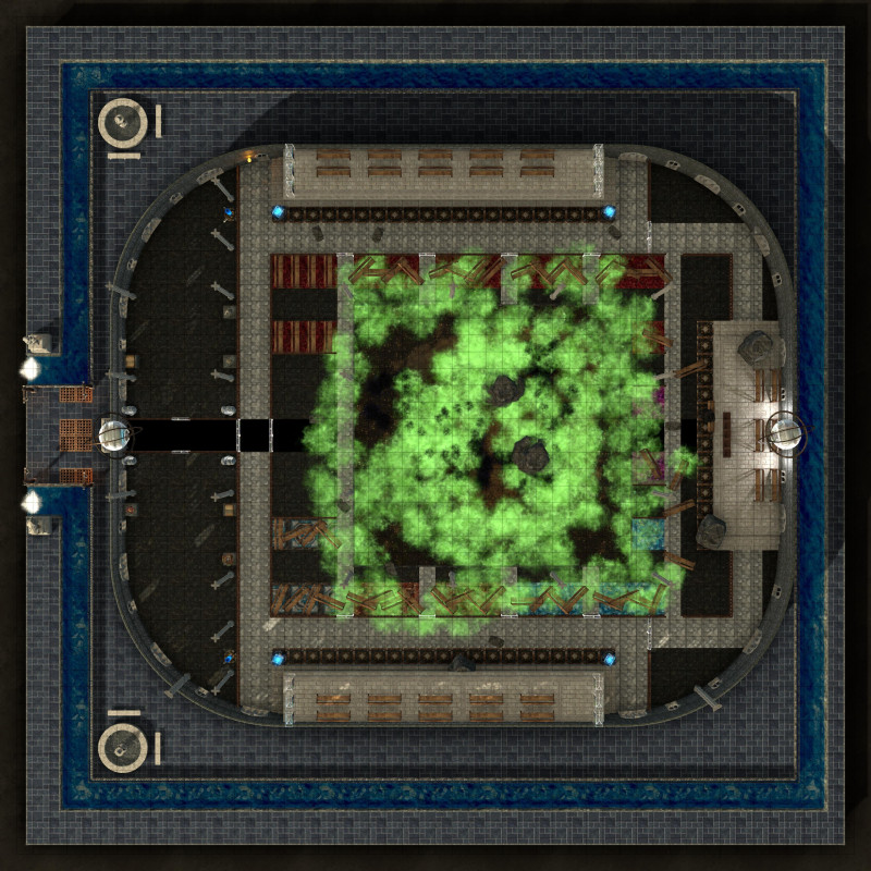 Thèlin Magic Academy - Graduation Hall (Base + Arena)