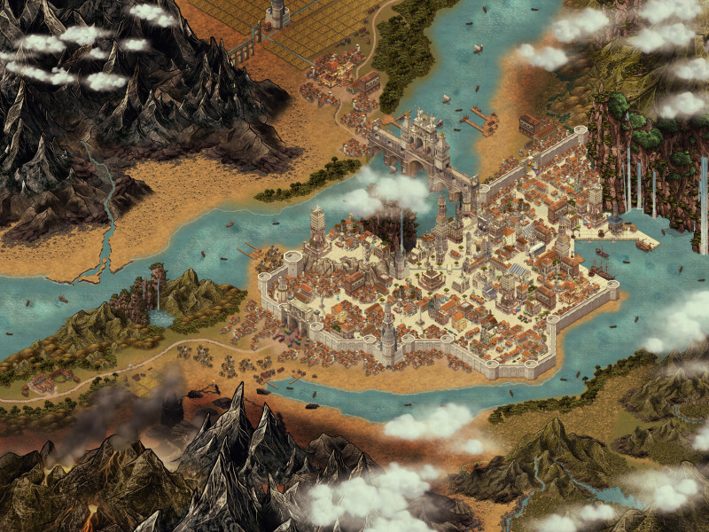 Ancient Empire City in my world Orenda - feel free to use it for your campaigns!