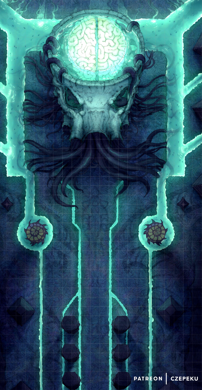 Lair of the Mind Flayers [23x42]