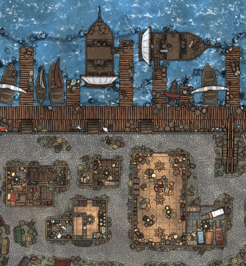FULL FREE Battlemap Library (1000+ Maps, 4 years Snowy's Maps Anniversary) + VTT Modules