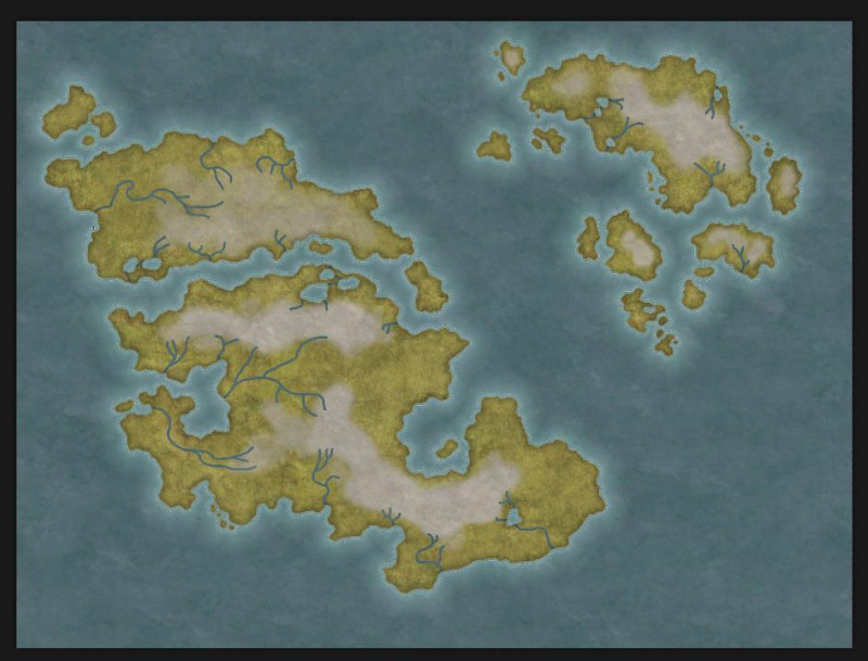 Any feedback on this very rough sketch of a map, is very welcom.