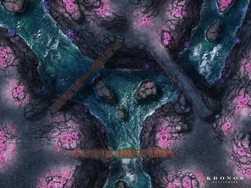 Cave River Trident - 40x30
