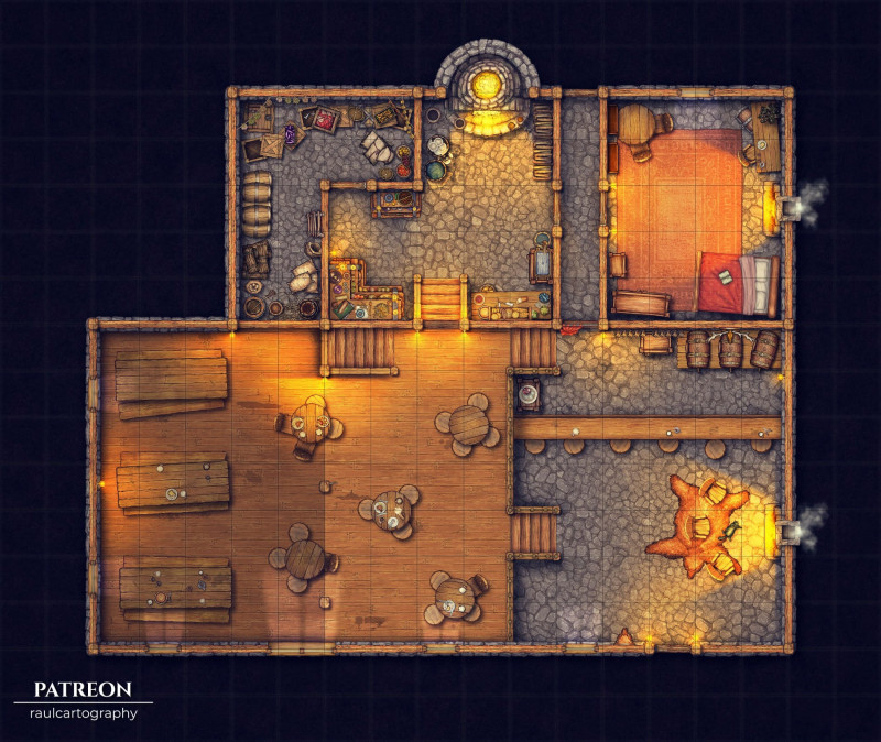 The Quiet Cellar Tavern [19×16]